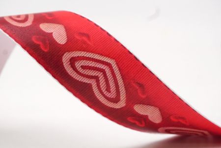 Beeindruckende Valentinstagsherzen Jacquardband_AI-KN